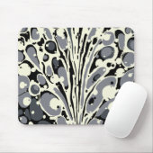 Grau gemarmortes Mousepad (Mit Mouse)