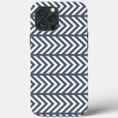 grau Gemustert Case-Mate iPhone Hülle (Rückseite)