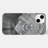 grau gepunktet Case-Mate iPhone hülle (Rückseite (Horizontal))