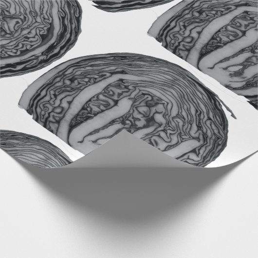 Grau Geschenkpapier (Ecke)