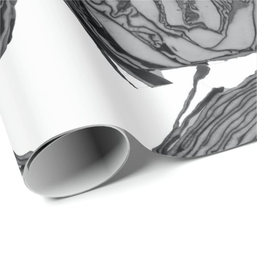 Grau Geschenkpapier (Rolleneckpunkt)