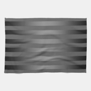 Grau, gestreift, Gradient, graue Streifen, einfach Geschirrtuch