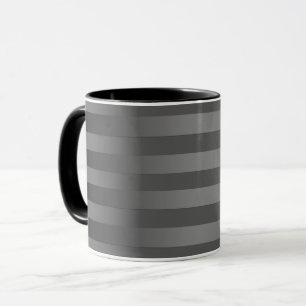 Grau, gestreift, Verlauf, graue Streifen, einfach Tasse