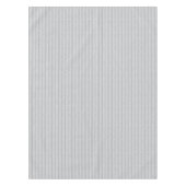 Grau gezeichnetes Chevron-Muster Tischdecke (Vorderseite)