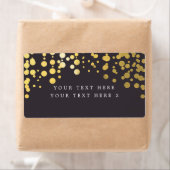 Grau & Gold Foil Modern Confetti-Paket (Insitu)