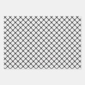 Grau Grad Name Script Modern Geschenkpapier Set (Vorderseite 2)