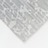 Grau Graffiti Fleecedecke (Ecke)