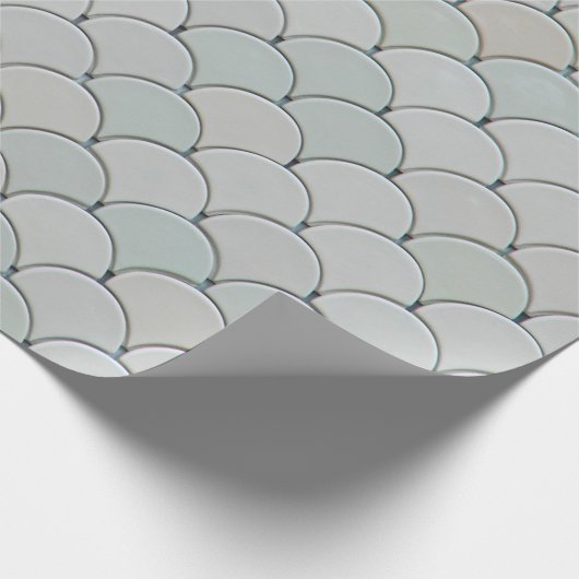 Grau-Grafik Geschenkpapier (Ecke)