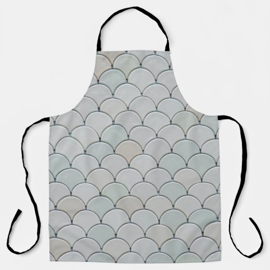 Grau-Grafik Schürze (Vorderseite)