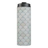 Grau-Grafik Thermosbecher (Vorderseite)