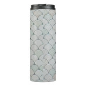 Grau-Grafik Thermosbecher (Rückseite)