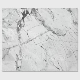 Grau "Granite Haze Whorl" Marmor Texture Wrapping Geschenkpapier