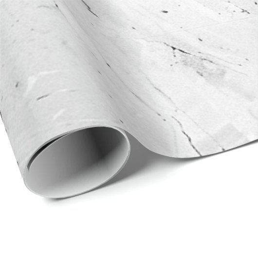 Grau "Granite Haze Whorl" Marmor Texture Wrapping Geschenkpapier (Rolleneckpunkt)