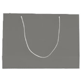 Grau Große Geschenktüte (Rückseite)