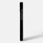 Grau-grüne Streifen auf schwarzen Streifen Case-Mate iPhone Hülle (Rückseite / Links)