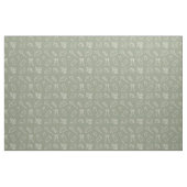 Grau-grünes Näh-Themenmuster Stoff (Fat Quarter (45,7 x 55,9 cm))