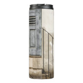 GRAU-HOLZFENSTER THERMOSBECHER (Rückseite)