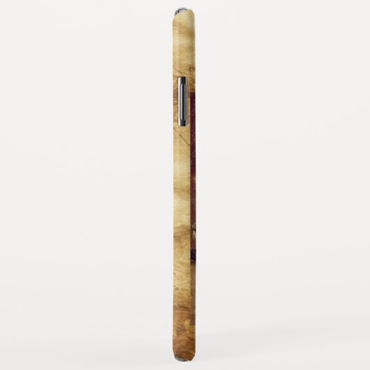 GRAU-HORSE-MONOGRAMM Case-Mate iPhone HÜLLE (Hinten/Rechts)