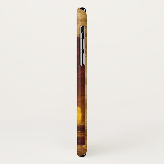 GRAU-HORSE-MONOGRAMM Case-Mate iPhone HÜLLE (Hinten/Links)