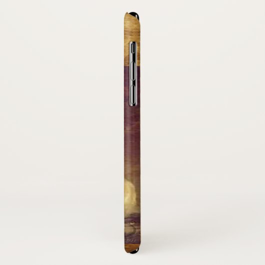 GRAU-HORSE-MONOGRAMM Case-Mate iPhone HÜLLE (Hinten/Links)