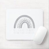 Grau im Mai Hirntumor-Bewusstsein Rainbo Mousepad (Mit Mouse)