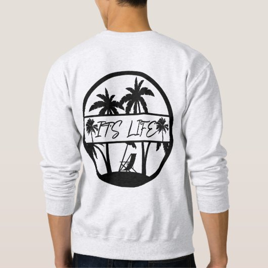 Grau ist es Leben-Sweatshirt Sweatshirt (Rückseite)