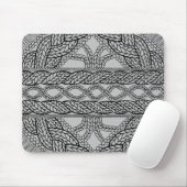 GRAU KABEL STRICK Maus Pad Mousepad (Mit Mouse)