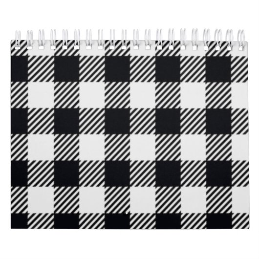 grau Kariert | Schachbretter Kalender (Titelbild)
