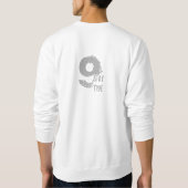 Grau, Kastanienbraun OBERSTES Sweatshirt (Rückseite)