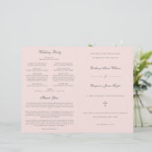 Grau-katholische Hochzeitsfeier (Stehend Vorderseite)