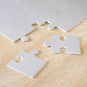 Grau Kitten Licking Snow Puzzle (Seite)