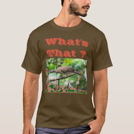 Grau-köpfiges Chachalaca T-Shirt (Vorderseite)