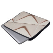 Grau Laptopschutzhülle (Vorne Knopf)