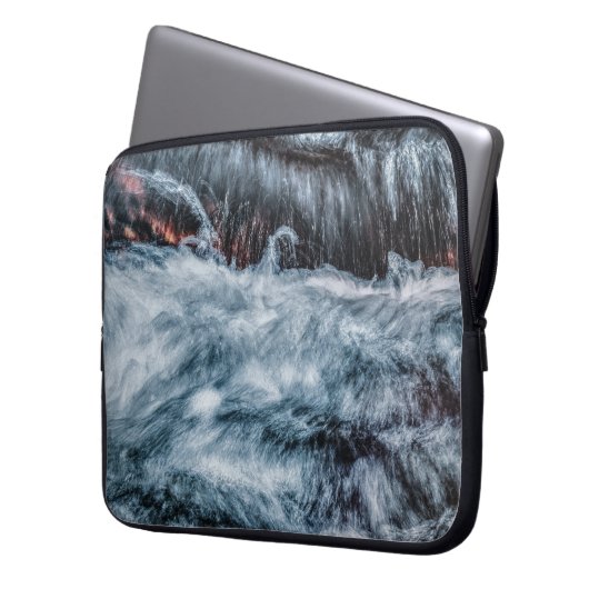 Grau Laptopschutzhülle (Vorderseite Links)