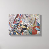 Grau Leinwanddruck (Vorderseite)