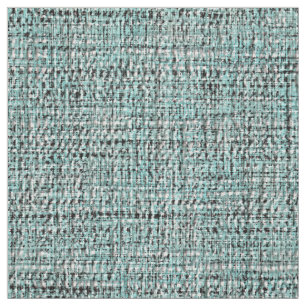 Grau-Meer Türkis Blau Grün Boucle Muster Stoff