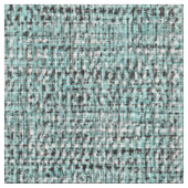 Grau-Meer Türkis Blau Grün Boucle Muster Stoff (Nahaufnahme)