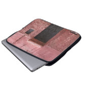 GRAU METAL TÜR FRAME LAPTOPSCHUTZHÜLLE (Vorne Knopf)