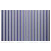 Grau, Midnight Blue und Dunkelgrau-Linien-Muster Stoff (Fat Quarter (45,7 x 55,9 cm))