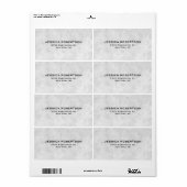 Grau Minimalistisch Schlicht Elegante Moderne Mode (Vorne)