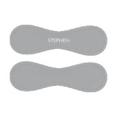 Grau minimalistischer benutzerdefinierter Name  Baseball (Paneele)