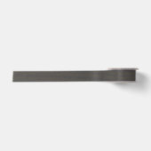 Grau mit Orange Pinstripes Ribbon Satinband (Vorderseite)