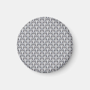 Grau mit Rosa Magnet
