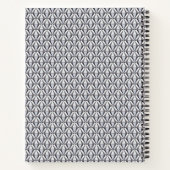 Grau mit Rosa Notizblock (Rückseite)