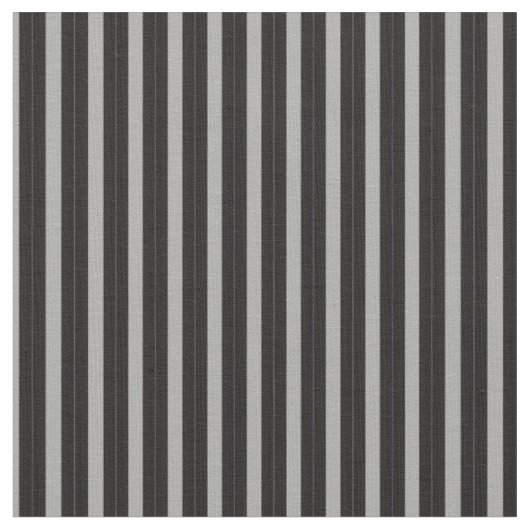 grau mit schwarzen Streifen Stoff (Nahaufnahme)