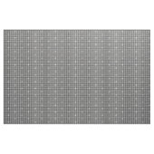 Grau mit Silver Accent Hahnentrittmuster Fabric Stoff (Fat Quarter (45,7 x 55,9 cm))
