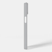 Grau Monogram Moderne Minimalistische Weibchen Case-Mate iPhone Hülle (Rückseite / Rechts)