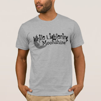 Grau Moonshine T-Shirt - weiße Beleuchtung