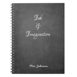 Grau-Notebook Notizblock