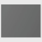 Grau Nr. 1, graues Wrapping Paper Geschenkpapier (Flach)